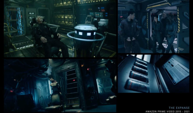 Compilation of photos from The Expanse