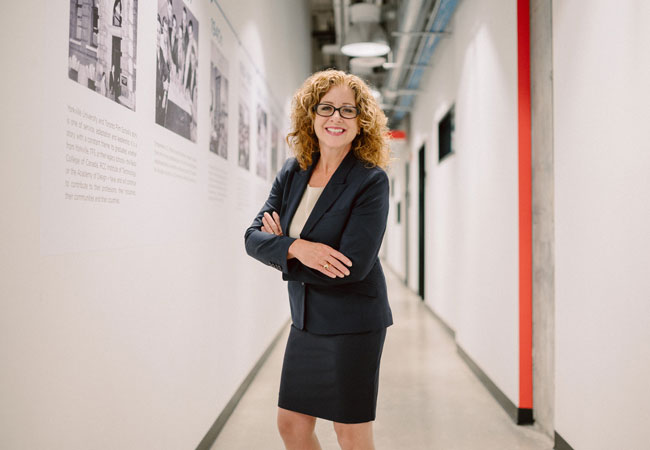 Dr. Julia Christensen Hughes, president of Yorkville University 