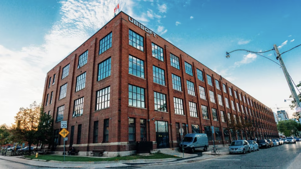 Picture of Ubisoft building in Toronto.