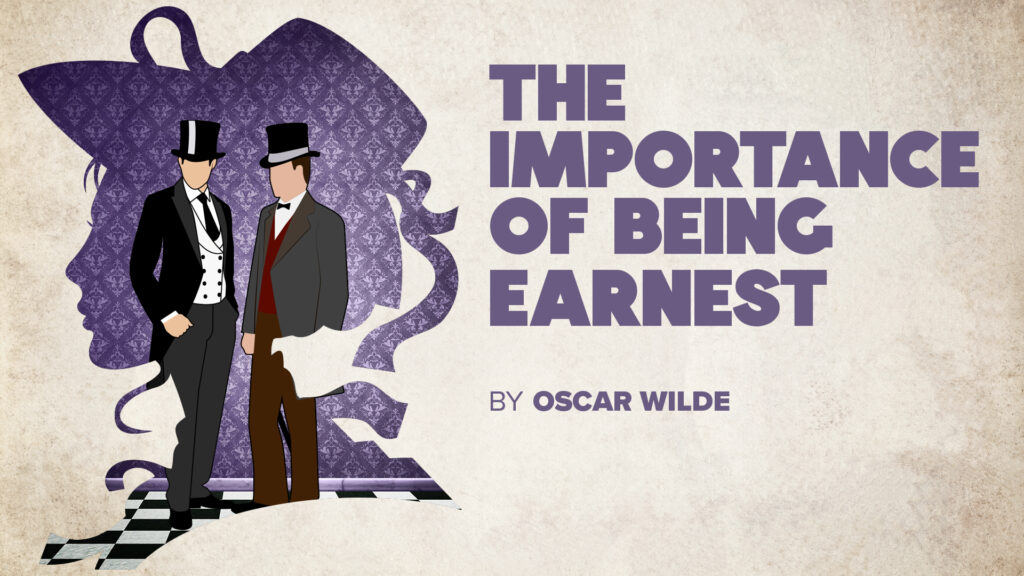 Poster for the play The Importance of Being Earnest