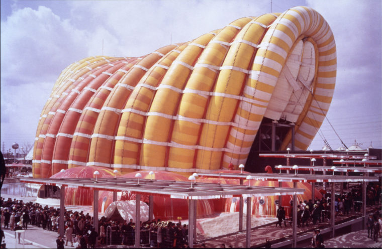 Image of The Fuji Group Pavilion for Expo ’70.