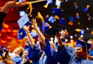 2024 TFS Grad Cap Toss