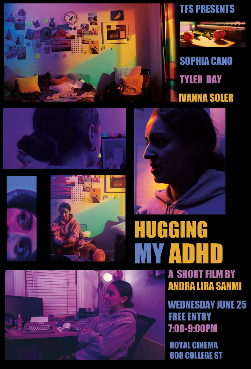 Hugging My ADHD poster