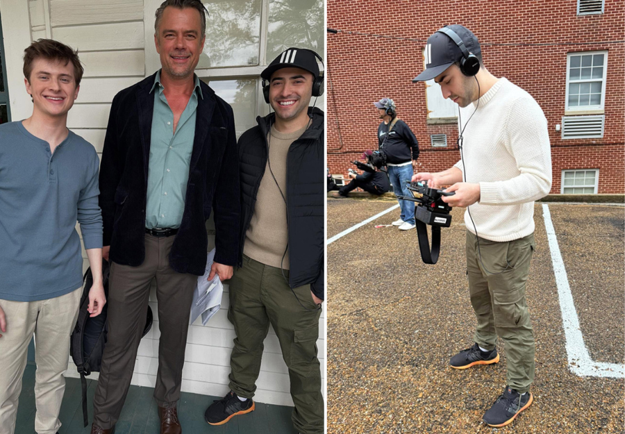 Adam Levine on set of Neglected