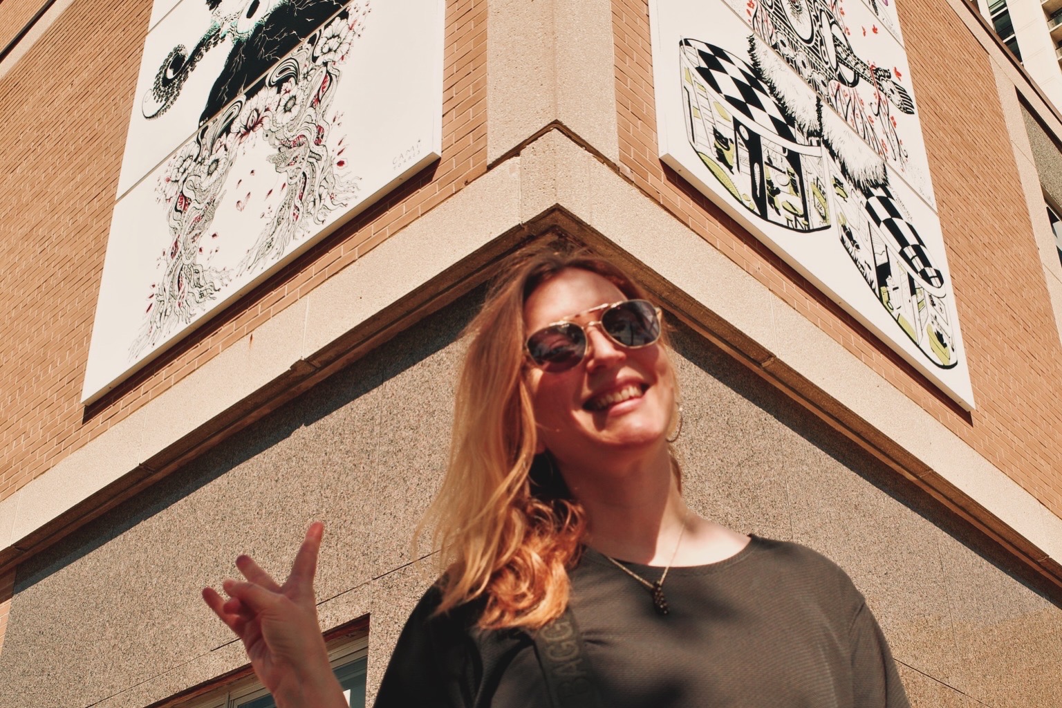 Carolyn Tripp - The Beasting mural